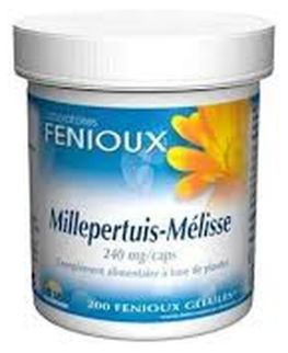 Millepertuis Melisa 210 mg 200 kapslar