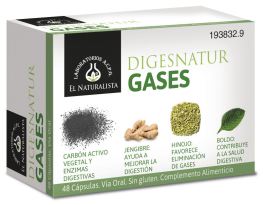 Digesnatur Gases 650 mg x 48 kapslar