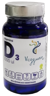 Vitamin D3 60 grönsakskapslar