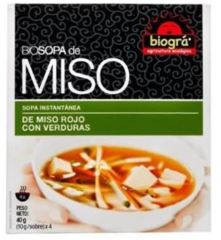 Misosoppa med gr&ouml;nsaker 4 x 40 gr