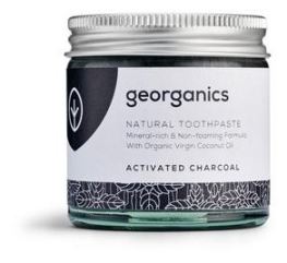 Georganics Tandkr&auml;m med aktivt kol 120 ml 