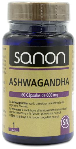 Ashwagandha 600 mg 60 kapslar