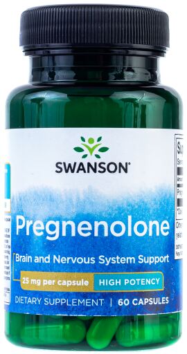 Pregnenolon 25 mg 60 kapslar