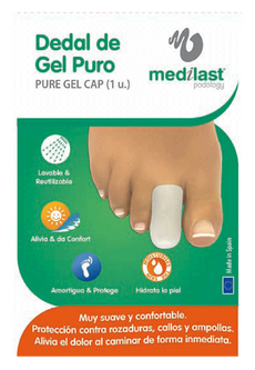 Medilast Gel Mesh fingerborg storlek L