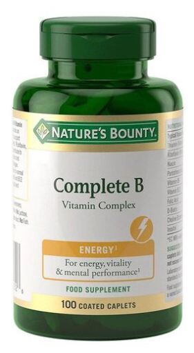 Nature's Bounty Kompletta B 100 belagda flikar