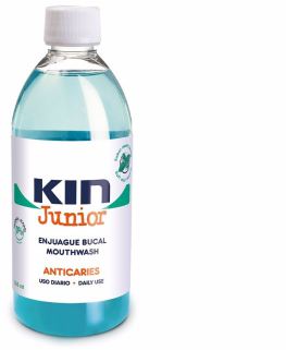 Kin Junior Anticaries Munvatten 500 ml