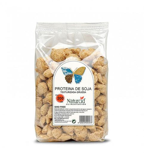 Naturcid Grovt strukturerat sojaprotein 200 gr