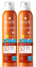Sun System Transparent Baby Spray SPF50+ 2 x 200 ml