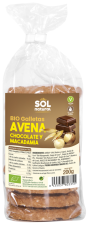Ekologiska choklad-macadamia-havregrynskakor 200 gr