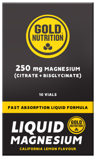 GoldNutrition Flytande magnesium 10 x 25 ml