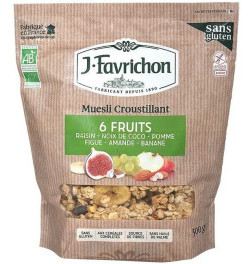 Crunchy Müsli 6 Frukter 375 gr