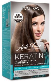 Kativa Xpert Repair Anti Frizz Kit Utr&auml;tning utan j&auml;rn 3 delar