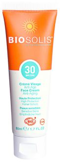 Anti-aging ansiktssolkräm Spf30 50 ml