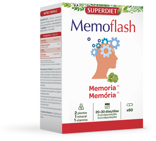 Memoflash 60 kapslar