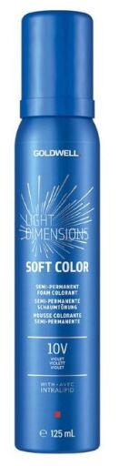 Mjuk f&auml;rg Ljusm&aring;tt Semi-permanent skumf&auml;rgning 125 ml