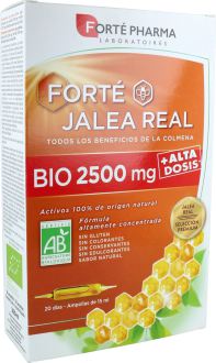 Ekologisk Royal Jelly 2500 mg 20 Ampuller