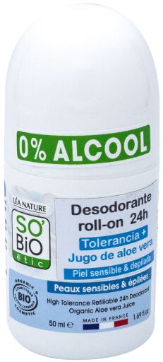 Tolerans + 24H Deodorant Aloe Vera Bio 50 ml