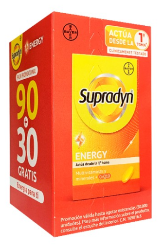 Supradyn Energi 90 + 30 tabletter