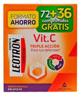 Leotron Vitamin C 72 + 36 brustabletter
