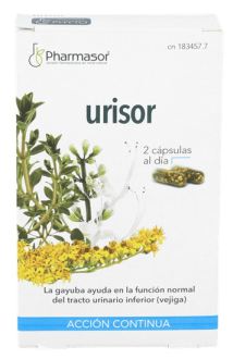 Urisor kontinuerlig verkan 30 kapslar