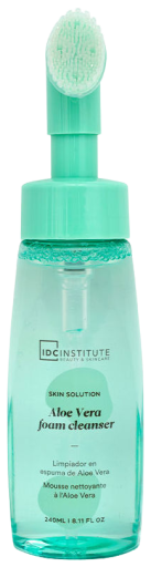 Idc Institute Aloe Vera Cleansing Foam med Exfobrush 240 ml