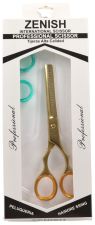 Gold Serrated Scissors 6"