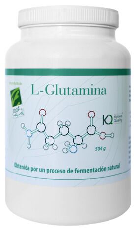 100% Natural L-Glutaminpulver 504 gr