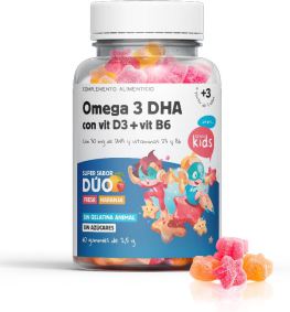 Omega 3 DHA med Vit D3 + Vit B6 60 Gummies 2,5 gr