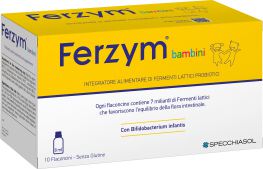 Specchiasol Ferzym Junior 10 injektionsflaskor x 8 ml