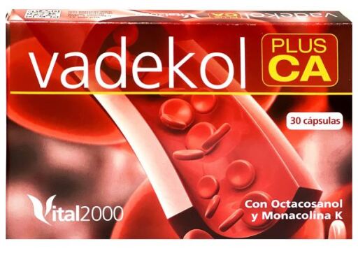 2000 Vadekol Plus Ca 30 kapslar