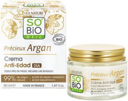 Anti-aging dagkräm hyaluronsyra och ekologisk arganolja 50 ml
