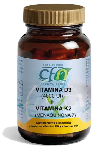 Vitamin D3 + K2 60 Kapslar