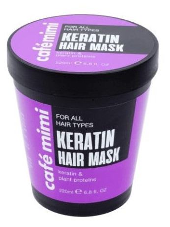 Keratin och vegetabiliskt protein h&aring;rmask 220 ml