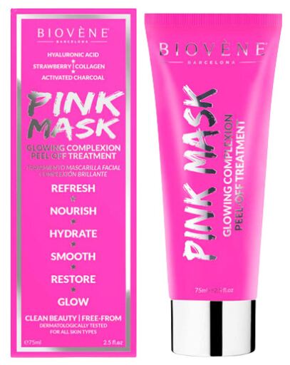 Pink Mask Exfoliating Treatment for Glowing Complexion 75 ml