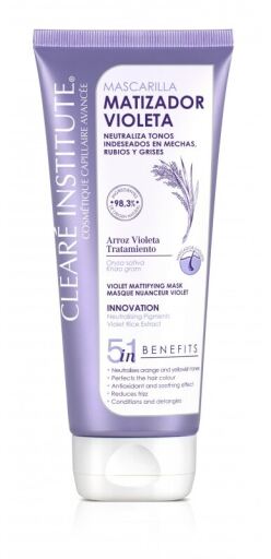 Clear&eacute; Institute Violett ansiktsmask 200 ml