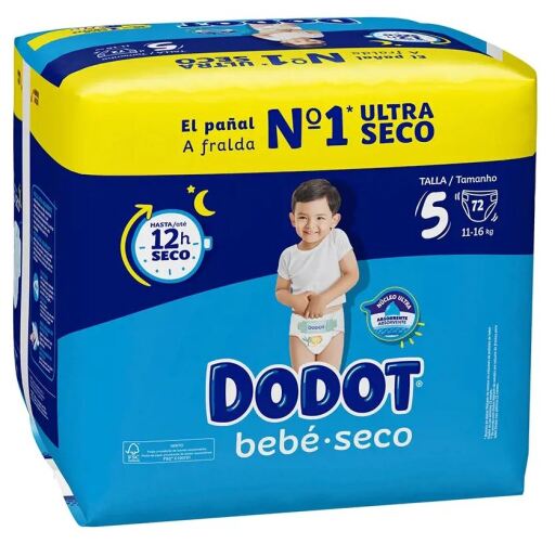 Dodot Bl&ouml;jor 11-16 Kg Stages T5 72 Enheter
