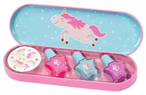 Unicorn Nagellack + Klisterm&auml;rken 4 delar