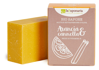 La Saponaria Apelsin- och kaneltv&aring;l 100 gr