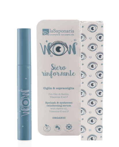 La Saponaria Wow &Ouml;gonfrans- och &ouml;gonbrynsst&auml;rkande Serum 10 ml