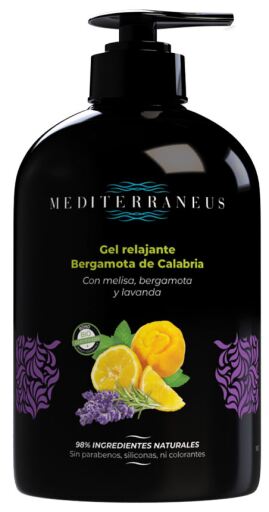 Mediterraneus Avslappnande gel med kalabrisk bergamott 500 ml