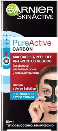 Garnier Pure Active Anti Blackhead Peel Off Mask 50 ml