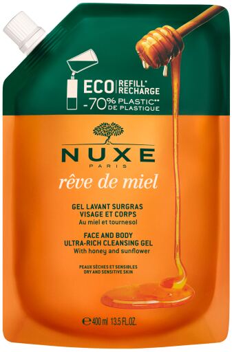Rêve de Miel Eco-Recharge Cleansing Gel Ansikte och kropp 400 ml