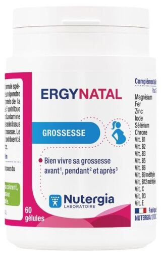 Nutergia Ergynatal 60 kapslar