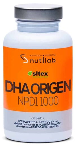 Nutilab DHA Origin Npd1 1000 60 P&auml;rlor
