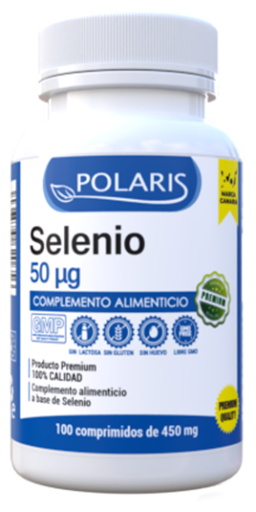Polaris Selen 50 mcg 100 tabletter