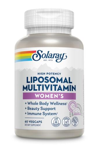 Solaray Liposomal multivitamin f&ouml;r kvinnor 60 kapslar