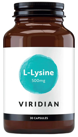 Viridian L Lysin 500 mg 30 Kapslar