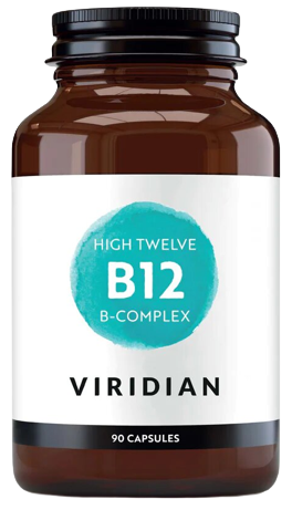 Viridian High Twelve B12 B Complex 90 kapslar