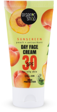 Solkräm Ansiktsdagkräm med Peach SPF 30 50 ml