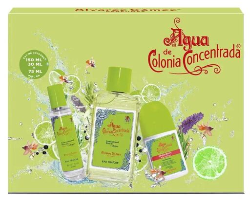 Alvarez G&oacute;mez Koncentrerad K&ouml;ln Eau Fra&icirc;che Set 3 st